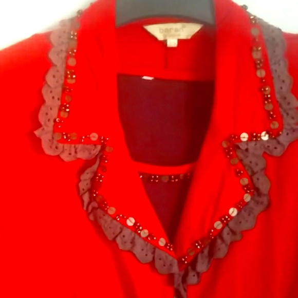 tank top and Jacket brown and dark orange colour - Picture 3 of 12